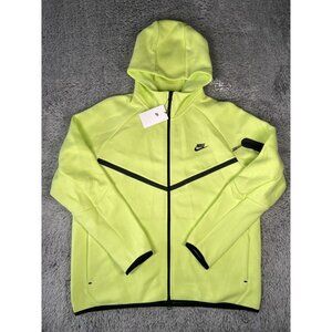 Nike Tech Fleece Windrunner Zip Hoodie Size XL Men Lemon Twist HV0949-736